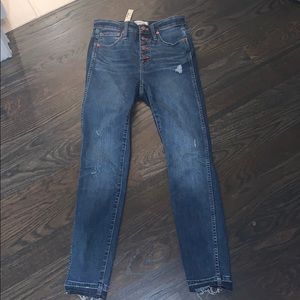 NWT Madewell High-Rise Skinny Jeans